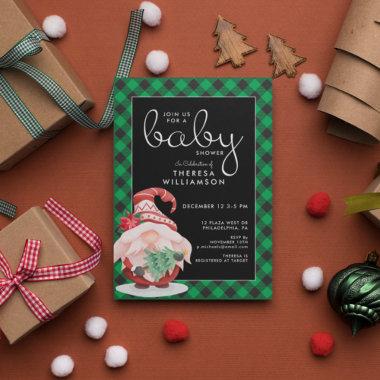 BABY SHOWER | Gnome Holiday Invitations