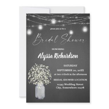 Babys Breath Chalk G & String Lights