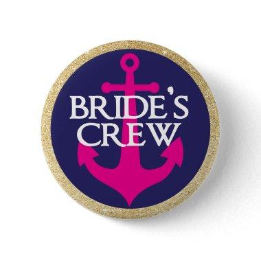 Bachelorette Button- Last Sail Before The Veil Button