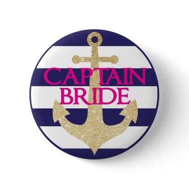 Bachelorette Button- Last Sail Before The Veil Pinback Button