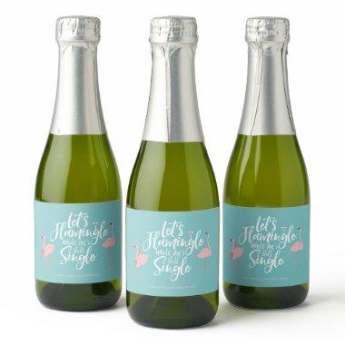 Bachelorette Engagement Hen Party Mini Wine Mini Sparkling Wine Label