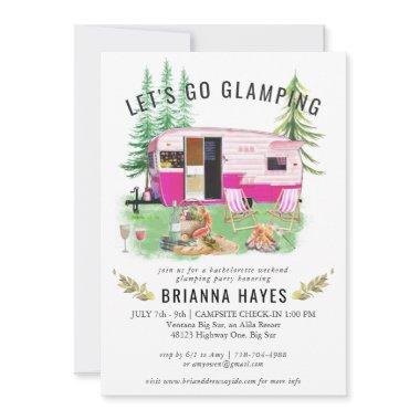 Bachelorette Glamping Camping Weekend
