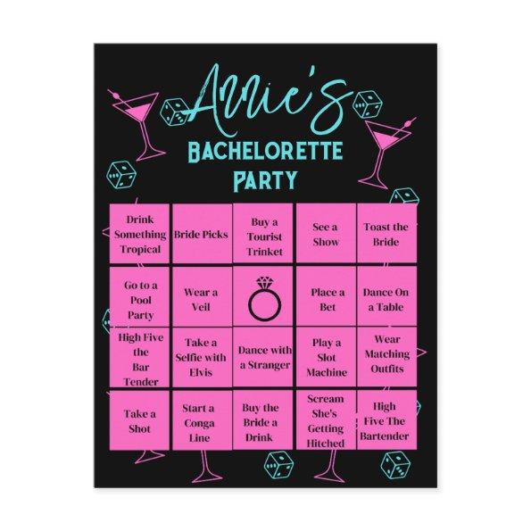Bachelorette Party Bingo Las Vegas Enclosure