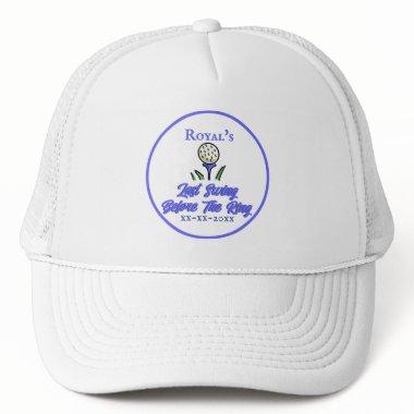 Bachelorette Party,  Blue and White Trucker Hat
