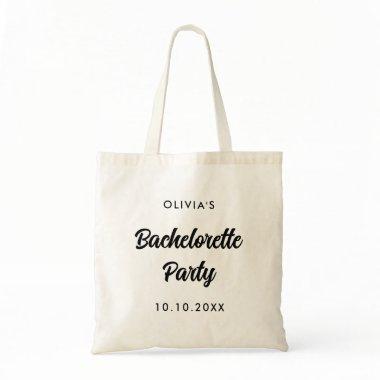 Bachelorette Party  Bride Squad Name Tote Bag