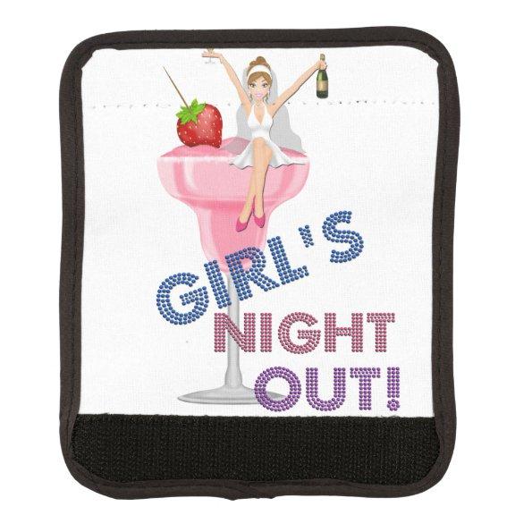 Bachelorette Party Girl's Night Out Party Luggage Handle Wrap