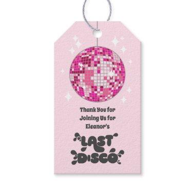 Bachelorette Party Groovy Last Disco Favor Gift Tags