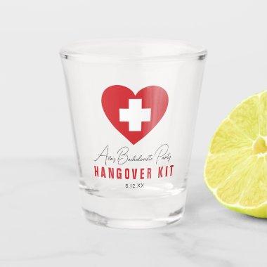 Bachelorette Party Hangovere Kit Personalized Shot Glass