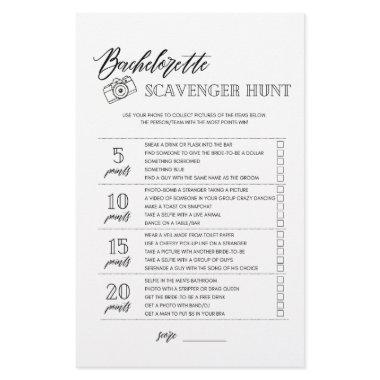Bachelorette Scavenger Hunt  game Flyer