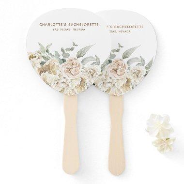 Bachelorette Weekend Party Favor Personalized Gift Hand Fan