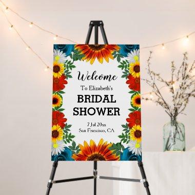 Backyard Summer Floral  Foam Board