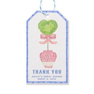 Bamboo Topiary Garden | Chinoiserie Bridal Shower Gift Tags