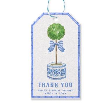 Bamboo Topiary Garden | Chinoiserie Bridal Shower Gift Tags