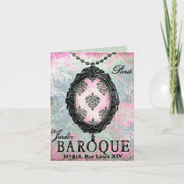 Baroque Pendant ~ Invitations / Invitations