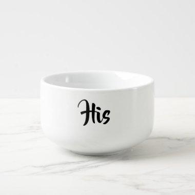 Be Creative Personalize It Soup Bowl