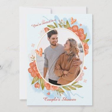 Be Mine Couples Shower Photo Invitations