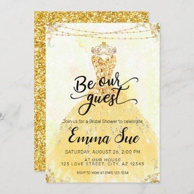 Be our Guest Bridal Shower Invitations