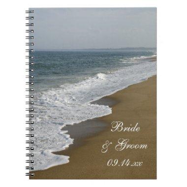 Beach and Ocean Wedding Notebook