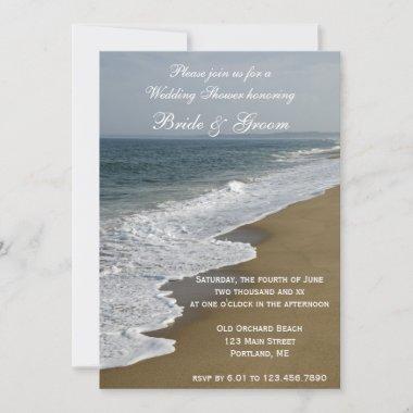 Beach and Ocean Wedding Shower Invitations