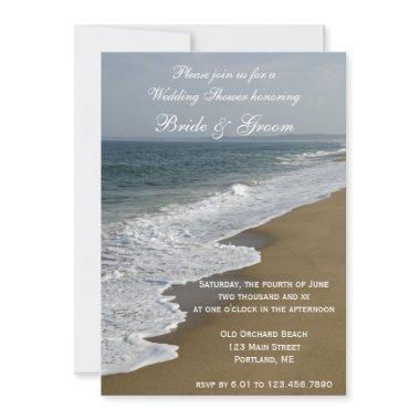 Beach and Ocean Wedding Shower Invitations