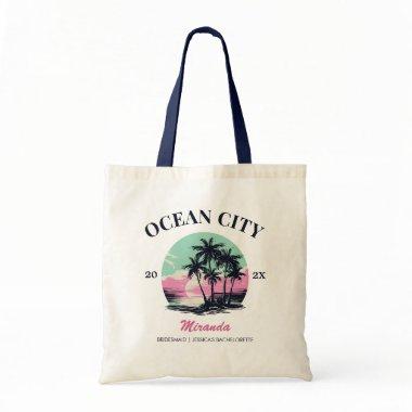 Beach Bachelorette Party Bridesmaid Gift Vintage Tote Bag