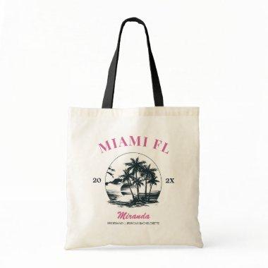 Beach Bachelorette Party Girls Weekend Trip Custom Tote Bag