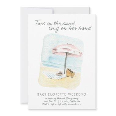 Beach Bachelorette Party Timeline