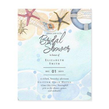 Beach  Coastal Nautical  Flyer