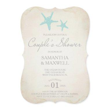 Beach Couple's Shower  - Starfish