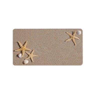 Beach Theme Address Labels