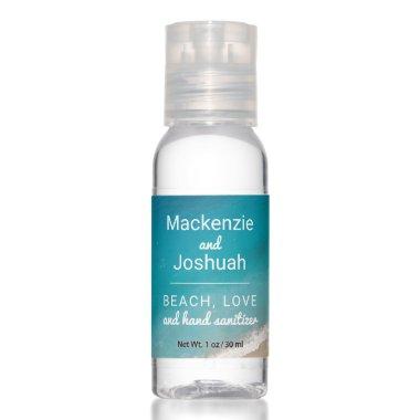 Beach Wedding Personalized Antibac Hand Sanitizer