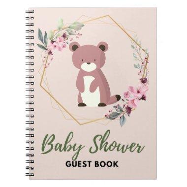 Bear Baby Shower Guest Book