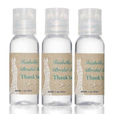 Beautiful Beach  Turquoise Hand Sanitizer