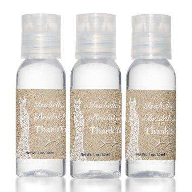 Beautiful Beach  White Hand Sanitizer