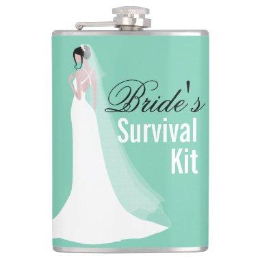 Beautiful Bride Survival Kit Flask