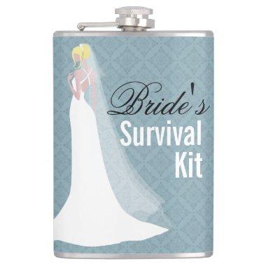 Beautiful Bride Survival Kit Flask