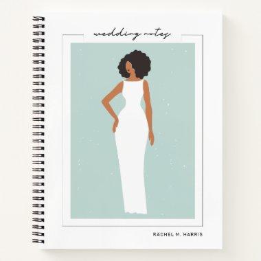 Beautiful Bride To Be Wedding Planning Notebook