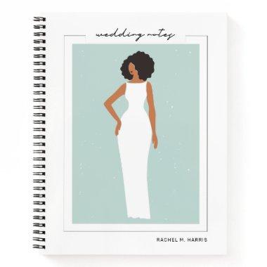 Beautiful Bride To Be Wedding Planning Notebook