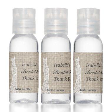 Beautiful Burlap  Hand Sanitizer