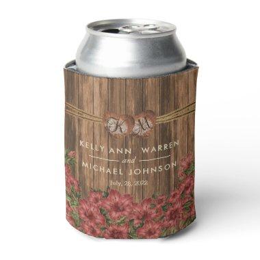 Beautiful Dusty Rose Lily Flowers Can Cooler