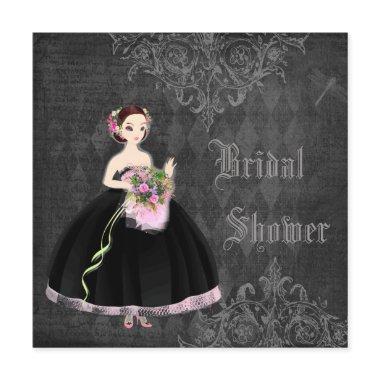 Beautiful Gothic Bride Shabby Chic