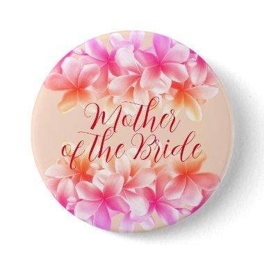 Beautiful Hawaiian Flowers  ID Button