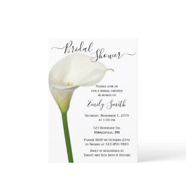Beautiful White Calla Lily Floral