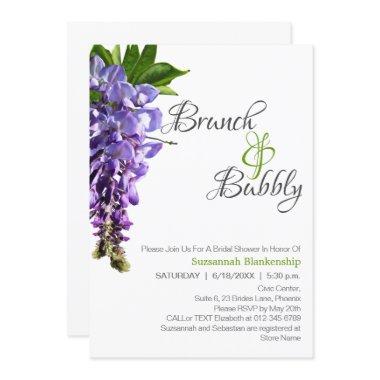 Beautiful Wisteria Brunch Bubbly