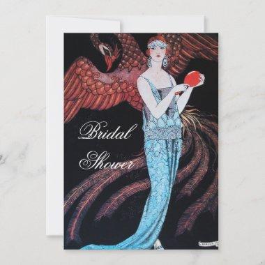 BEAUTY AND PHOENIX BRIDAL SHOWER PARTY Invitations