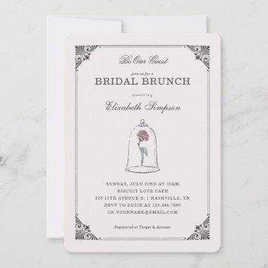 Beauty and the Beast | Enchanted Bridal Brunch Invitations