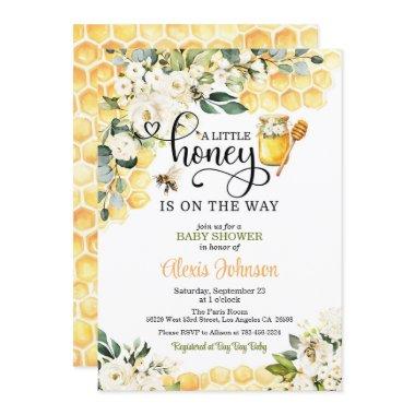 Bee A Little Honey is on the Way Baby Shower