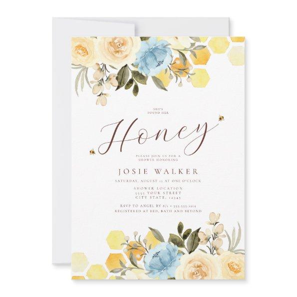 Bee Bridal Shower Invitations