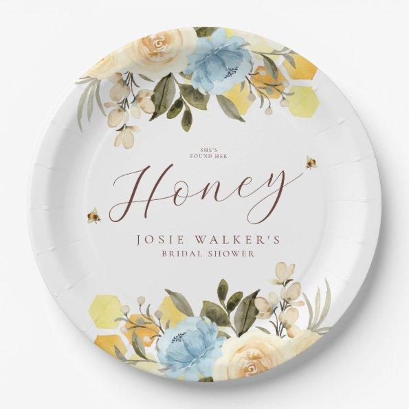 Bee Bridal Shower Paper Plates