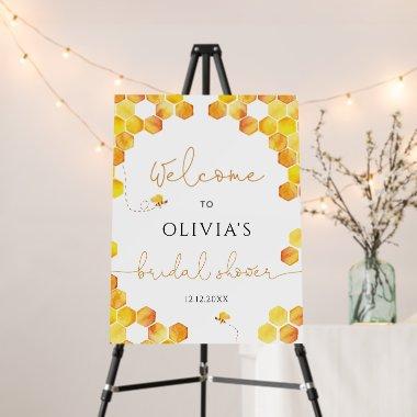 Bee  welcome foam board